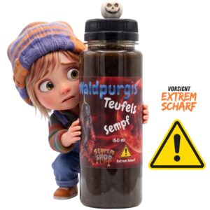 Waldpurgis Teufelssenf  Happy Halloween Extrem Scharf!